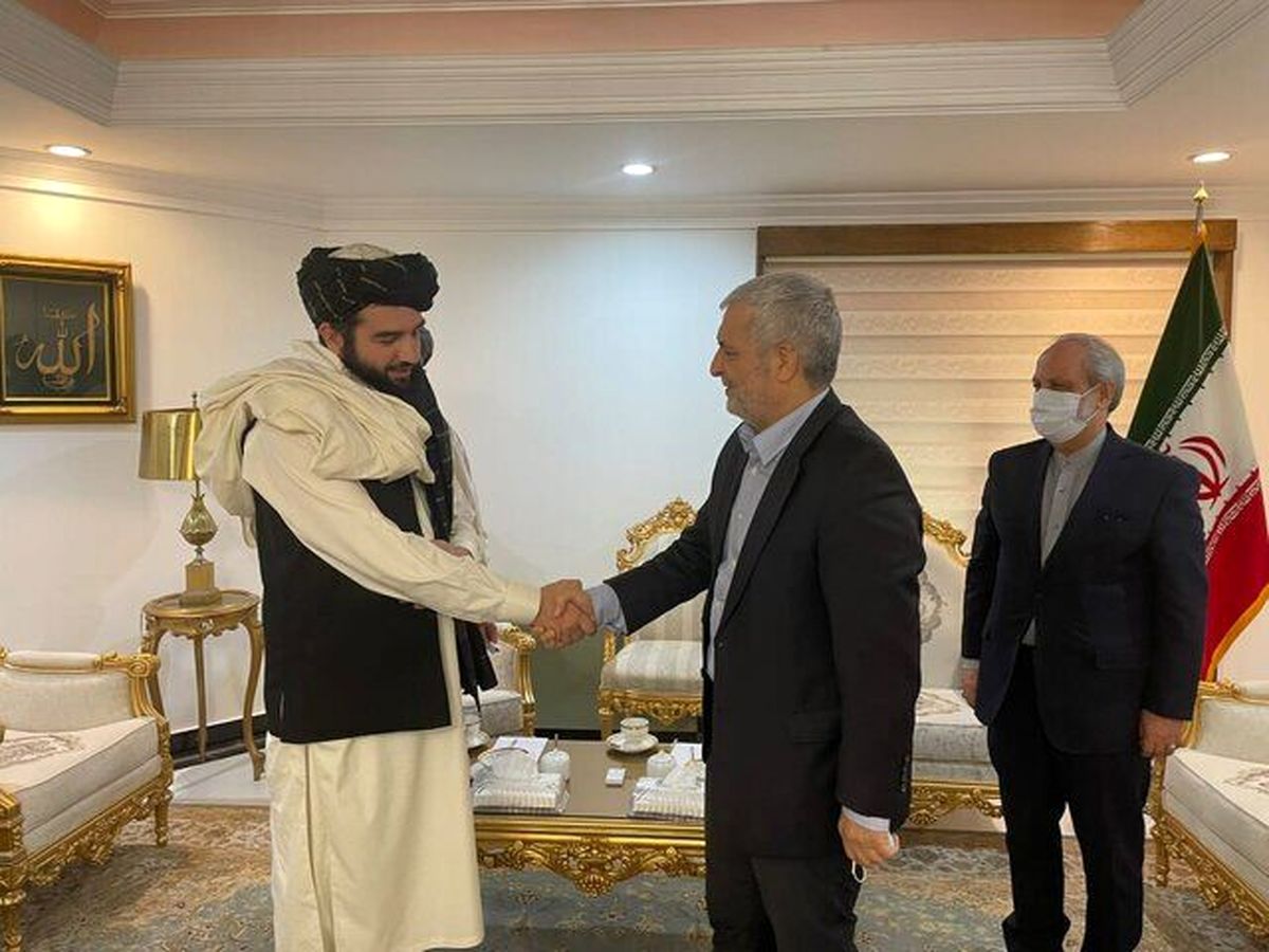 دیدار کاظمی قمی با وزیر بهداشت طالبان